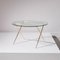 Low Table in Brass and Glass by Angelo Lelii, 1950s 2