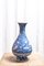 19th Century Chinese Porcelain Blue & White Vase Lamp, Image 2