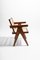 Sedia da ufficio vintage di Pierre Jeanneret, anni '50, Immagine 9