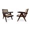 Easy Chairs in Sissoo by Pierre Jeanneret, 1950s, Set of 2, Image 1