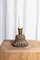 Indian Candleholder with Hookah Base in Bronze 3