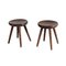 Four Legged Stools by Charlotte Perriand for Les Arcs, 1960s, Set of 2 2