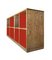 ESOTICA RED Credenza by Ferdinando Meccani for Meccani Design 6