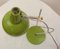 Lampada da tavolo Mid-Century verde di Josef Hurka, anni '60, Immagine 6