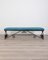 Vintage Bench in Iron and Fabric, 1950s, Image 1