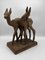 Terracotta Deer by Else Bach for Karlsruher Majolika, 20th Century 3