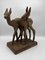Terracotta Deer by Else Bach for Karlsruher Majolika, 20th Century, Image 3