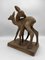 Terracotta Deer by Else Bach for Karlsruher Majolika, 20th Century 4