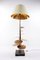 Floor Lamp of Gilded Brass with Marble Base from Maison Jansen, France, 1970s, Image 3