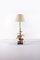 Floor Lamp of Gilded Brass with Marble Base from Maison Jansen, France, 1970s, Image 1