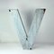 Large Vintage Industial Czechoslovakian Letter V in Zinc, 1950s, Image 1