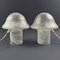 Mushroom Table Lamps from Peill & Putzler, Germany, 1970s, Set of 2 2