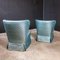 Mid-Century Blue Cocktail Armchairs, 1960s, Set of 2 4