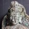 Verwitterte Terrakotta-Hindu-Tempel-Statue, Bali 3