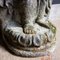 Verwitterte Terrakotta-Hindu-Tempel-Statue, Bali 11