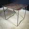 Industrial Polish Folding Table with Bakelite Sheets 1