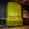 Large Antique Cabinet in Green, Holland, 1880s, Image 2