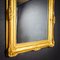Antiker Spiegel mit goldenem Dekorrahmen, 1880er 4