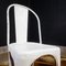 Brocante White Model A Chairs from Tolix, 1930s, Set of 2 6