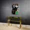Vintage Hollywood Regency Brass and Glass Console Table 6