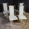 Vintage Hollywood Regency Dining Table and Chairs by Renato Zevi for Belgo Chrom, Set of 5 14
