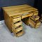 Oak Desk with Drawers, 1930s 3