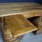 Oak Desk with Drawers, 1930s, Image 8