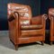 Vintage Leather Armchair in Cognac Brown 5