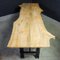 Industrial Dining Table in Cherry & Steel 13