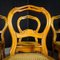 Antique Biedermeier Dining Chairs, Late 19th Century, Set of 6, Image 9