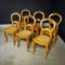 Antique Biedermeier Dining Chairs, Late 19th Century, Set of 6, Image 7