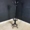 Vintage Brown Standing Coat Rack in Thonet Style 2