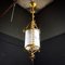 Antike goldene Gaslampe 1