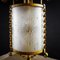 Antique Golden Gas Lamp 7