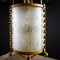 Antique Golden Gas Lamp, Image 7
