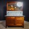 Art Deco Cupboard with Mirror and Marble Top 4
