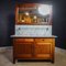 Art Deco Cupboard with Mirror and Marble Top, Image 4