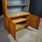 Vintage Display Cabinet with Gray Inside, 1950s 11