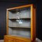 Vintage Display Cabinet with Gray Inside, 1950s 5