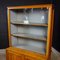 Vintage Display Cabinet with Gray Inside, 1950s 4