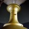 Antike Lampe mit Bol Glasschirm und goldener Halterung von Peter Behrens, 1920er 7