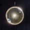 Antike Lampe mit Bol Glasschirm und goldener Halterung von Peter Behrens, 1920er 5