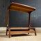 Mid-Century Side Table with Two Shelves 1