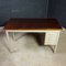 Industrial Iron Desk with Wooden Sheet, 1960s 3
