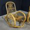 Vintage Rocking Chairs in Rattan, 1970s 5