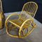 Vintage Rocking Chairs in Rattan, 1970s, Image 6