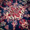 Großer orientalischer geblümter Vintage Teppich 5