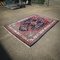Großer orientalischer geblümter Vintage Teppich 11