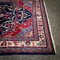 Large Vintage Middle Eastern Floral Rug 7