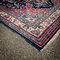 Large Vintage Middle Eastern Floral Rug 2